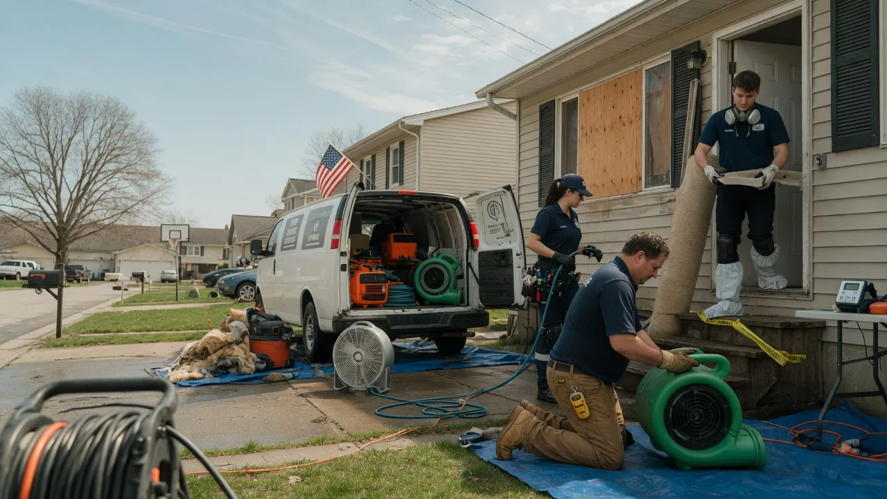 Water Damage Restoration in Galesburg, MI near me